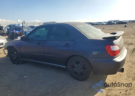 2003 Subaru Impreza Wrx from USA, damaged, VIN JF1GD29633G504324